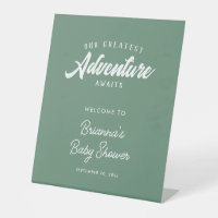 Adventure Awath Green Welcome Baby Shower
