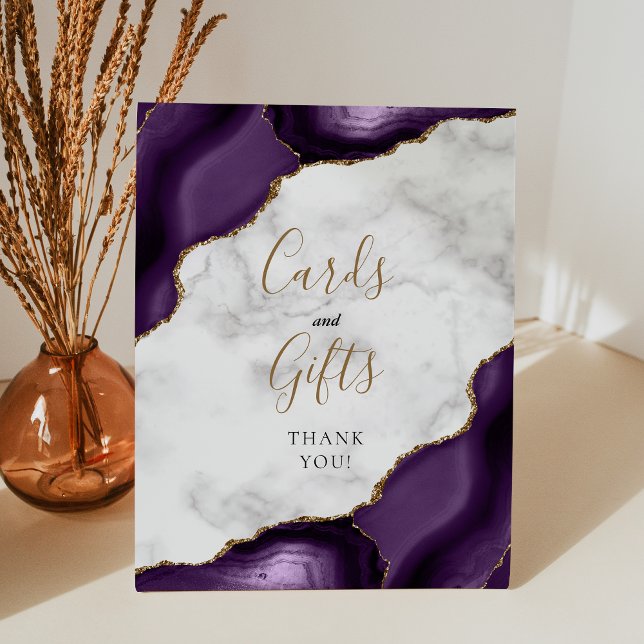 Expositor En L Agate Purple Gold Cards and Gifts (Subido por el creador)