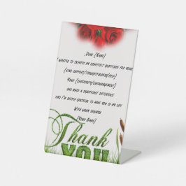 Expositor En L "Agradecimientos y aprecio sentidos"