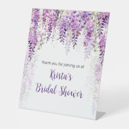 Expositor En L Aguas moradas Wisteria Ducha Bridal