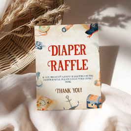 Expositor En L Ahoy es un chico Baby Shower Diaper Raffle