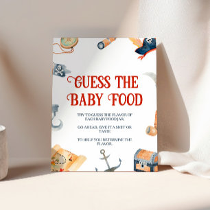 Expositor En L Ahoy es un niño Baby Shower supongo que la comida 