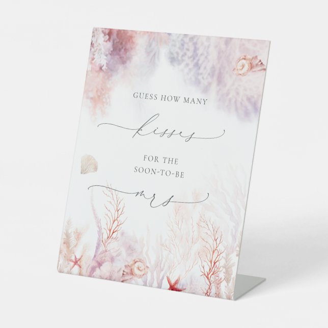 Expositor En L Algas marinas submarinas | Marejar cuántos besos (Anverso)