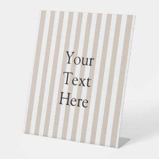 Expositor En L Almond & White Stripes 