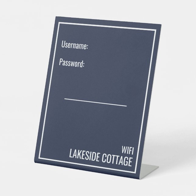 Expositor En L Alquiler de vacaciones azul de la Marina Moderna m (Anverso)