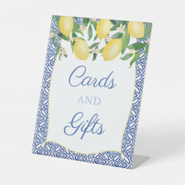 Expositor En L Amalfi Lemons Cards And Gifts Wedding Shower