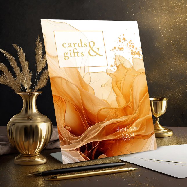 Expositor En L Amber Brandy Abstract Ink Cards & Gifts ID1089 (Subido por el creador)