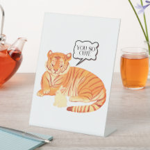 Amistad de Tigre y Conejo – Ilustración de Animale