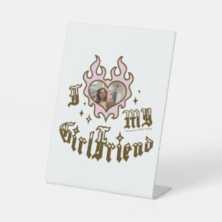 Expositor En L Amo a mi novia - Marrón - DingusDesign