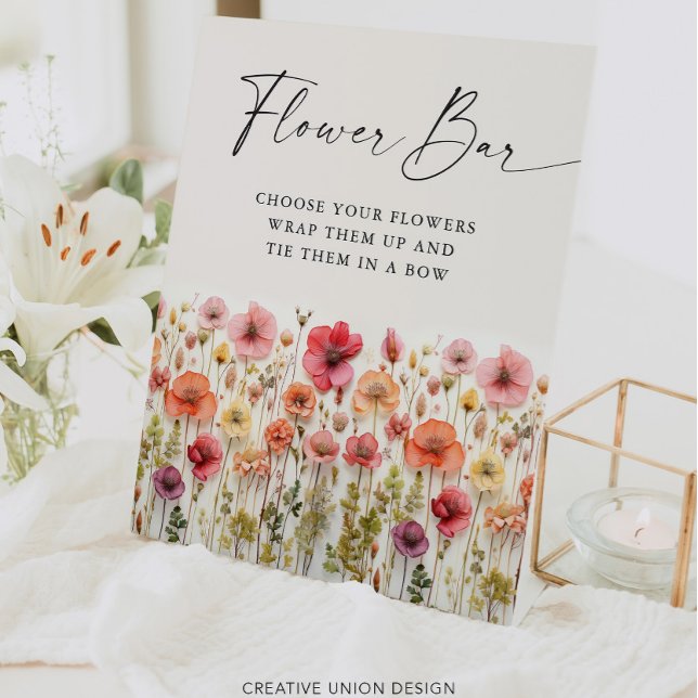 Expositor En L Amor En Bloom Bridal Ducha Flor Bar Rótulo (Subido por el creador)