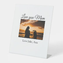 amor mamá Día de la Madre añadir nombre de foto si