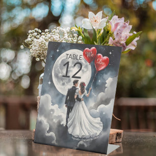 Expositor En L Amor Romántico en la Novena Nube de Ensueño Boda d