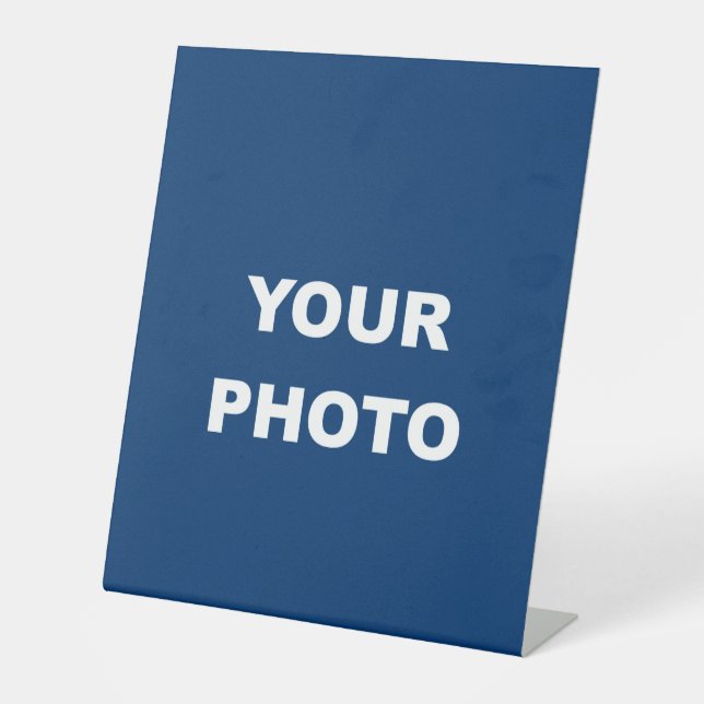 Expositor En L Añadir el logotipo de imagen fotográfica (Anverso)