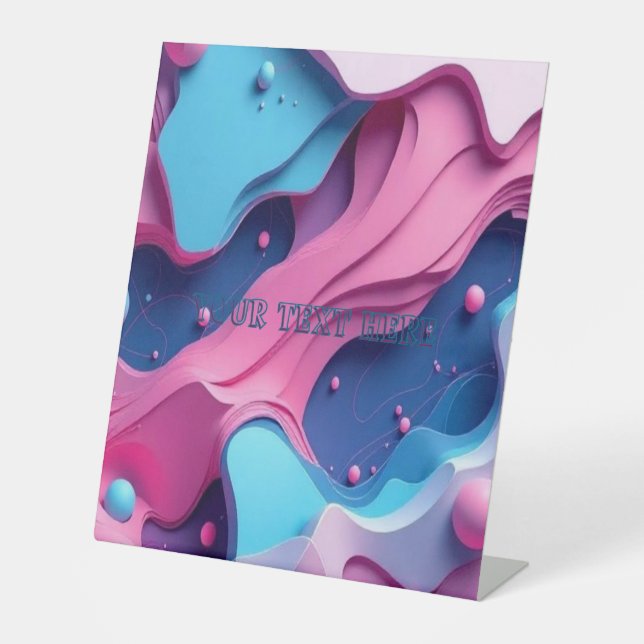 Expositor En L Añadir signo de tabla de texto (Anverso)