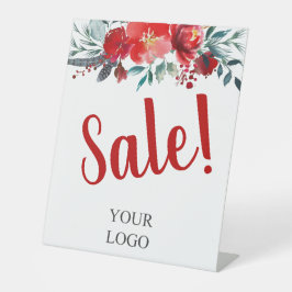 Expositor En L Añadir su logotipo Red Floral Sale Business