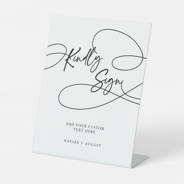 Expositor En L Añadir un guión de Personalizado de texto de estil (Anverso)