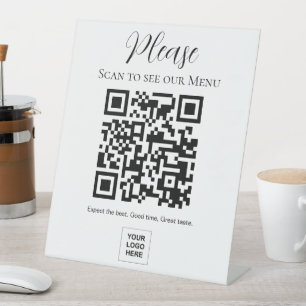 Expositor En L Analice el menú Código QR en línea