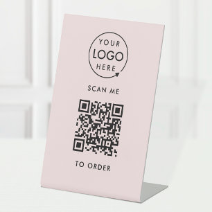 Expositor En L Análisis de código QR para solicitar Sin contact
