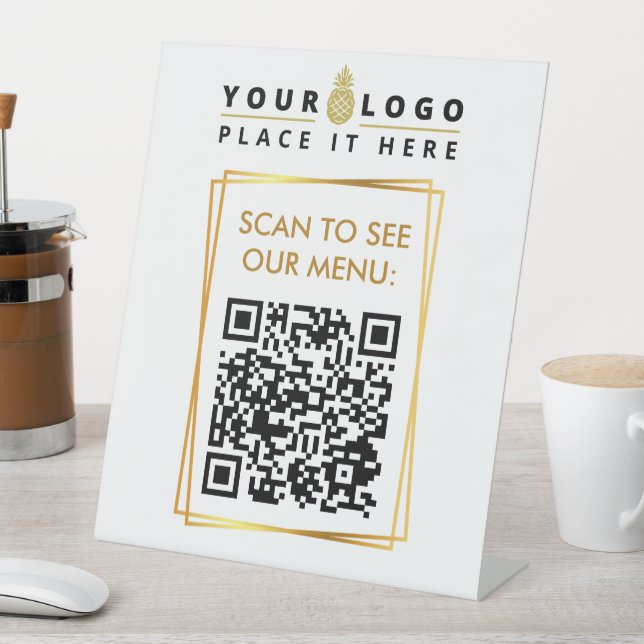 Expositor En L Análisis De Código QR Para Ver Restaurante Sin Con (In Situ)