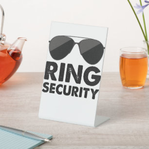 Expositor En L Anillo de Seguridad para Bodas Anillo de Boda