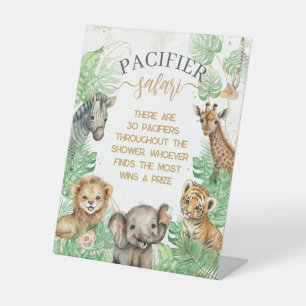 Expositor En L Animales de Safari juego de caza del pacificador d