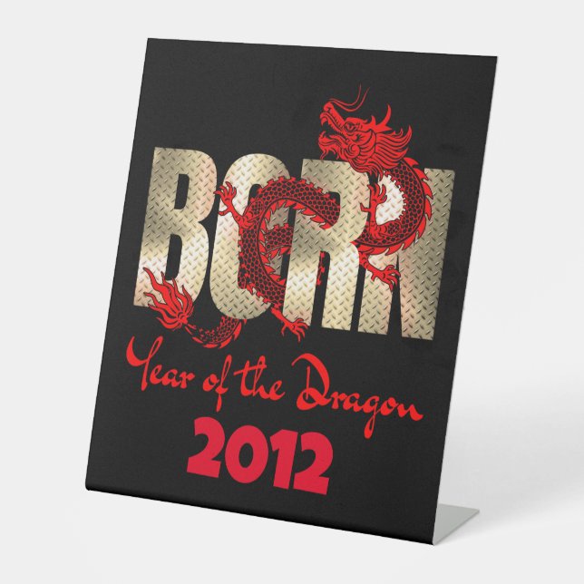Expositor En L Año de nacimiento del Dragón 2024, 2012, 2000, 198 (Anverso)