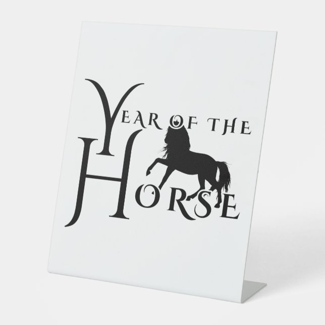Expositor En L Año del caballo (Anverso)