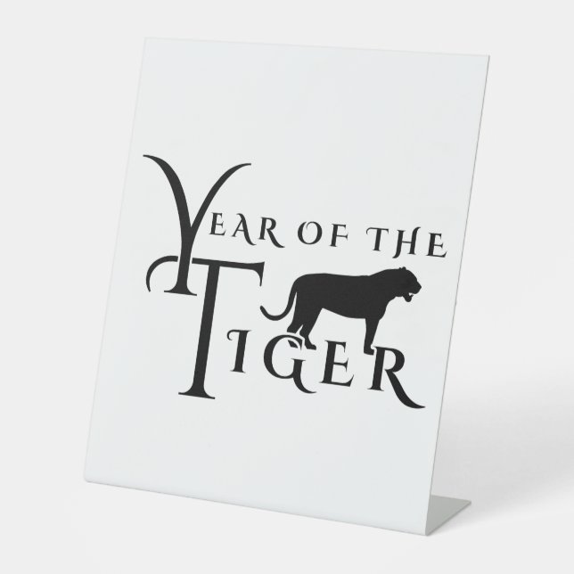 Expositor En L Año del tigre (Anverso)