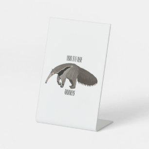 Expositor En L Anteater personalizado ilustracion