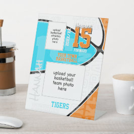 Expositor En L ANY team colors basketball team + athlete photo