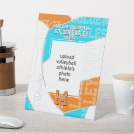 Expositor En L ANY team colors volleyball athlete photo