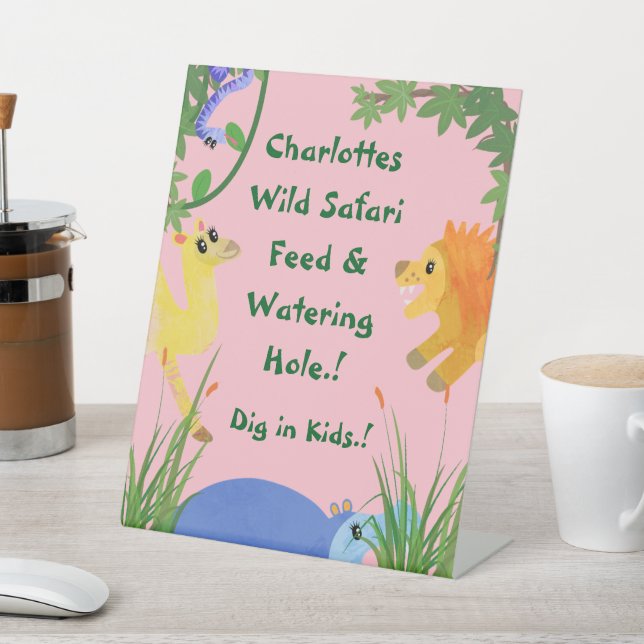 Expositor En L Aperitivos de la fiesta de cumpleaños de Safari sa (In Situ)