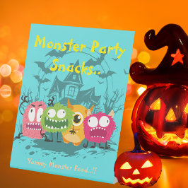 Expositor En L Aperitivos de la fiesta de Halloween para niños