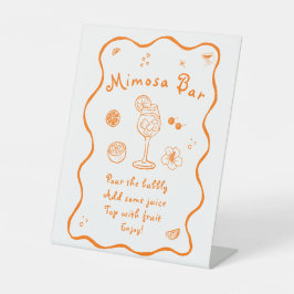 Expositor En L Aperol Spritz Bridal Shower Mimosa Bar