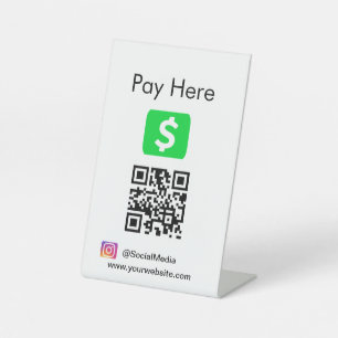 Expositor En L Aplicación QR Code Cash