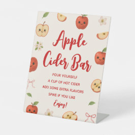 Expositor En L Apple of Our Eye Baby Shower Apple Cider Bar