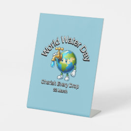 Expositor En L Apreciar cada gota. Día Mundial del Agua.