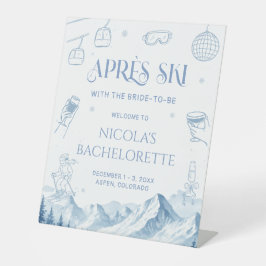 Expositor En L Apres Ski Winter Bachelorette Party