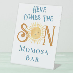Expositor En L Aquí Viene El Baby Shower Del Bar Son Momosa