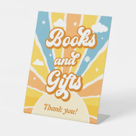 Expositor En L Aquí viene el Sun Baby Shower Books & Gifts