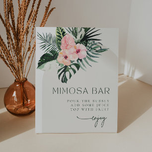 Expositor En L Arco floral tropical Mimosa Bar