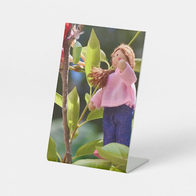 Expositor En L Arroyo de hadas de mariposa monarca Rótulo peatona (Anverso)