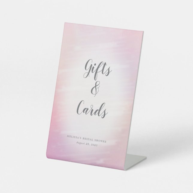 Expositor En L Artículos de regalo y tarjetas para el crema de hi (Anverso)