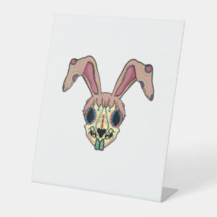 Expositor En L Así que Hoppin Boujee Easter Bunny Leopard Print B