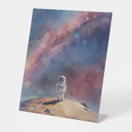 Expositor En L Astronauta en el espacio