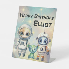 Expositor En L Atención Cumpleaños Intergaláctico