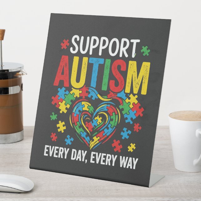 Expositor En L Autism awareness (In Situ)