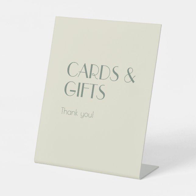 Expositor En L Autumn Boho Deco | Tarjetas de crédito y regalos (Anverso)