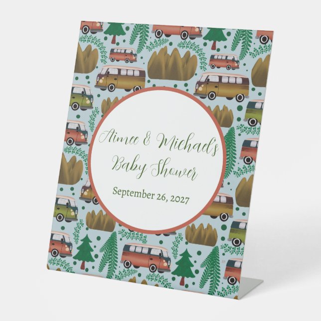 Expositor En L Aventura: La ducha Camper Baby Boy (Anverso)