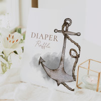 Aventura Náutica White Baby Shower Diaper Raffle